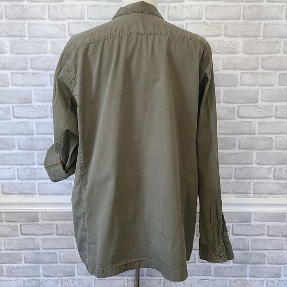 Triple Aught Tactical Green Long Sleeve Button Up Mens Shirt USA 3X Outdoor - Picture 4 of 8